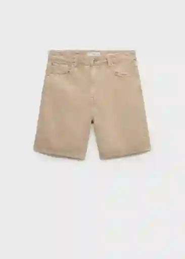 Bermuda Jarod Piedra Talla 42 Hombre Mango