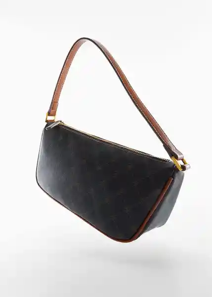 Bolso P Yvonne Marrón Talla 99 Mujer Mango