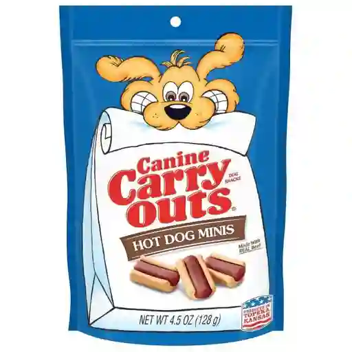 Canine Carry Outs Snack Para Perros Hot Dog