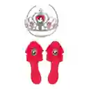 Disney Set Zapatos y Corona Blanca Nieves