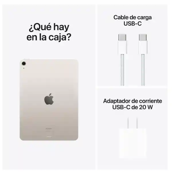 Apple iPad Air 13 (6ta Gen) Chip M2 256Gb Blanco Estrella