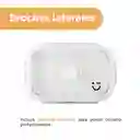Contenedor de Alimentos Silicona Serie Silver Grey Crema Miniso