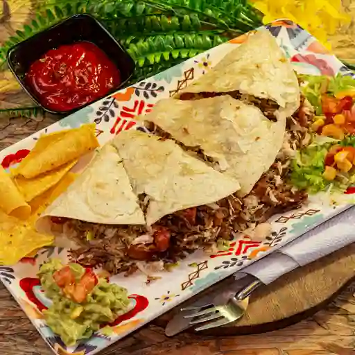 Quesadilla para 2 personas