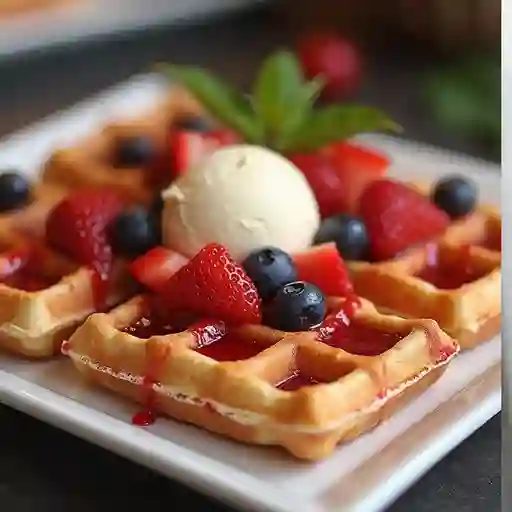 Waffle Dulce Rubí