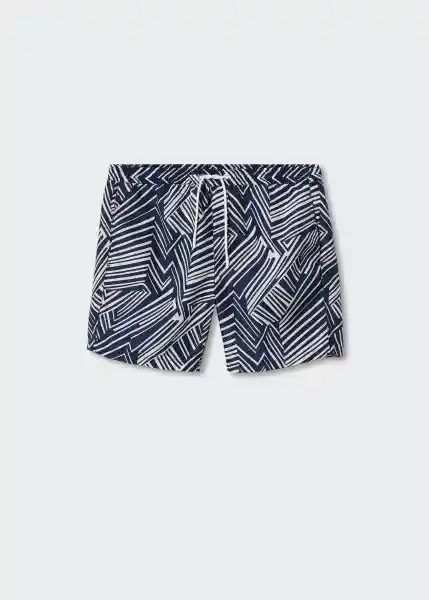 Bañador Amarga Navy Talla M Hombre Mango