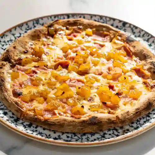 Pizza Ananá y Jamón