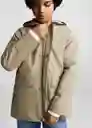 Abrigo Parka Sergio Topo Talla 13 Niños Mango