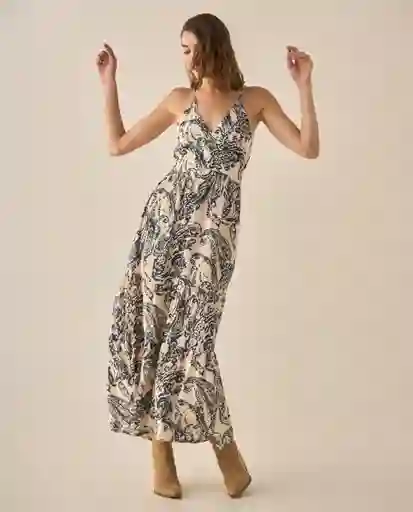 Vestido Azul Marinero Ultra Oscuro Talla XL 693G009 Esprit