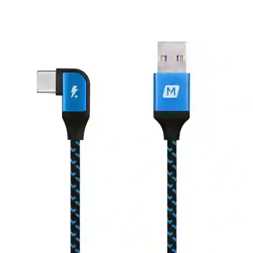 Momax Cable Usb Play Azul 1.2 m