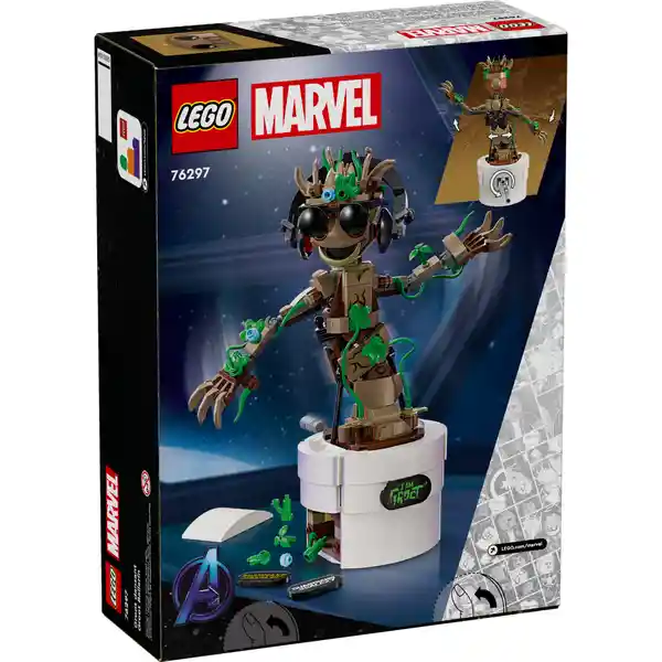 Set Construcción Groot Bailarín Lego