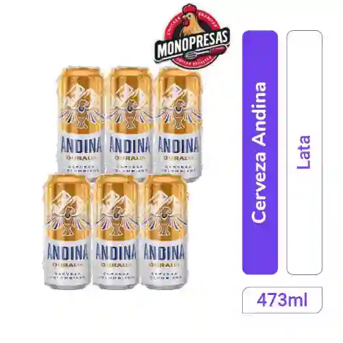 Cerveza Andina 473 ml