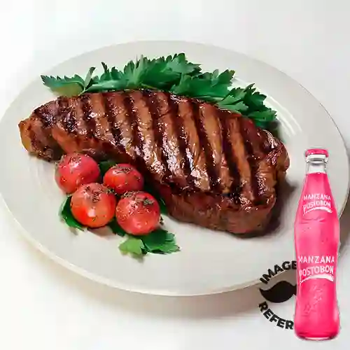 Combo Churrasco + Postobón Manzana 350 ml