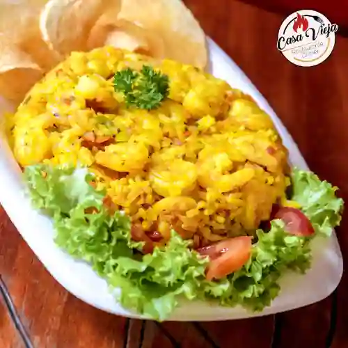 Arroz con Camarones