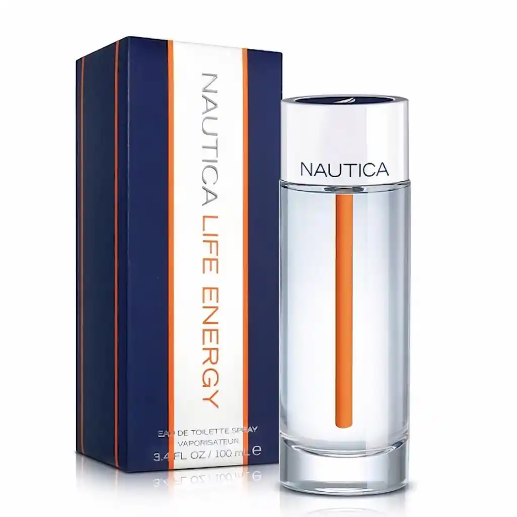 NAUTICA Perfume Life Energy 100Ml Hombre Original Garanti