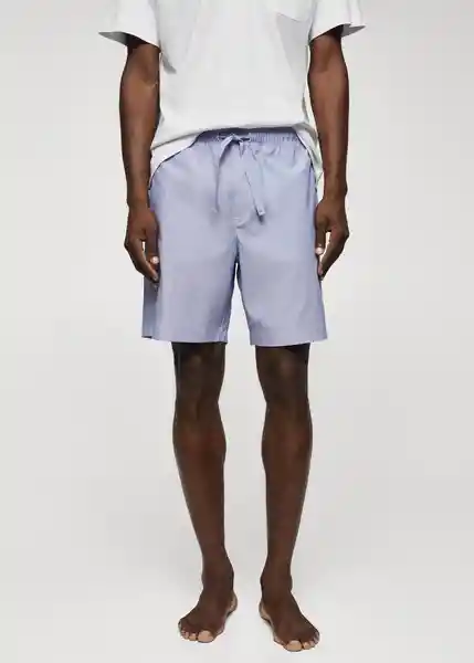 Pack Pijama James Azul Talla S Hombre Mango