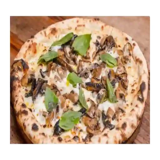 Pizza funghi pesto