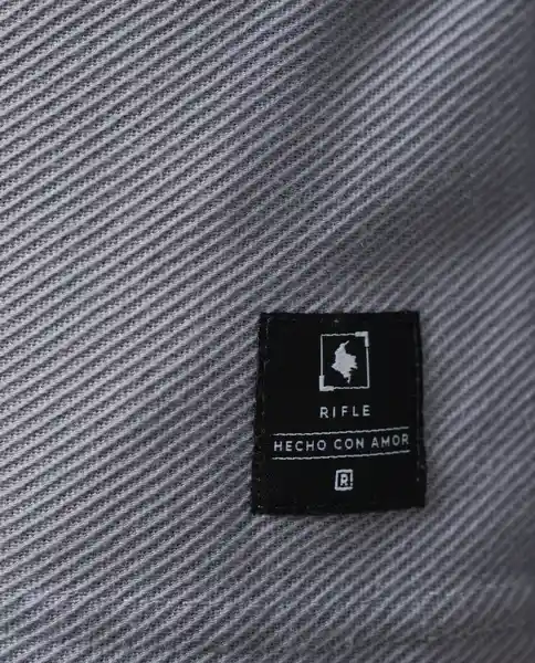 Camiseta Hombre Gris L 103G100_GRI170000 Rifle