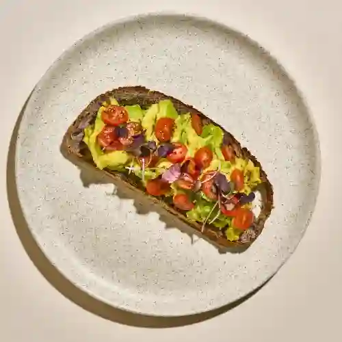 Tostada de Aguacate