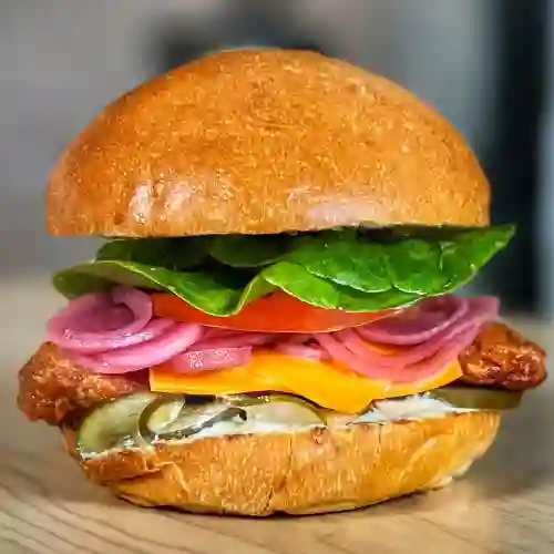 Hamburguesa Crispy Chicken