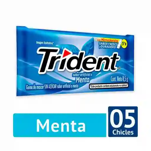 Trident Pack Chicle Menta