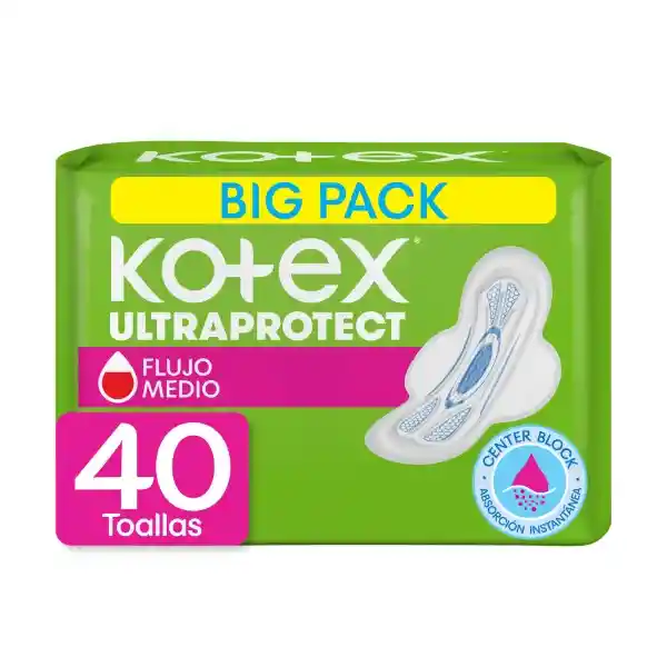 Toallas Femeninas Kotex Normal 40 Und