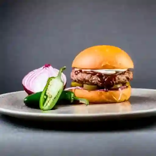 Combo Hamburguesa Delchiras y Bebida