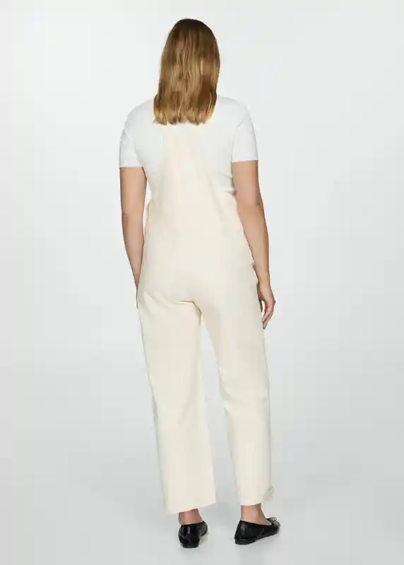 Peto Petomum Off White Talla Xs Mujer Mango