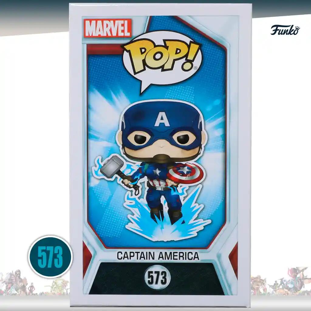 Funko Pop Figura Coleccionable Avengers Captain America