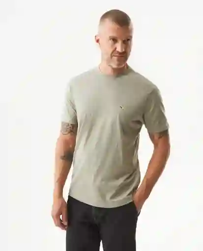 Camiseta Básica Cuello U Verde Myrica Oscuro XL Chevignon