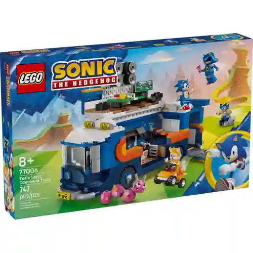 Set de Construcción Camión de Operaciones Del Equipo Sonic Lego