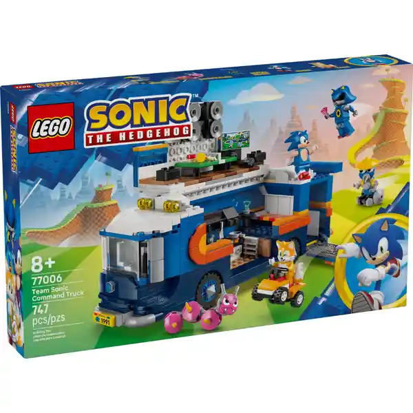 Set de Construcción Camión de Operaciones Del Equipo Sonic Lego