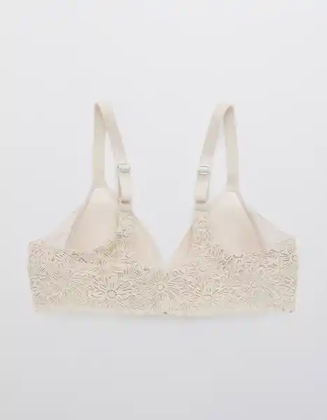 Brasier Aerie Beige Talla 34 D American Eagle 8317172