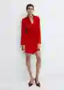 Vestido Tomi Rojo Talla M Mujer Mango