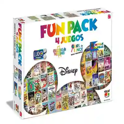 Juego de Mesa Funk Pack 4 Juegos Disney Clásicos Disney