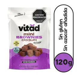 Vitad Brownie Mini Sin Azúcar