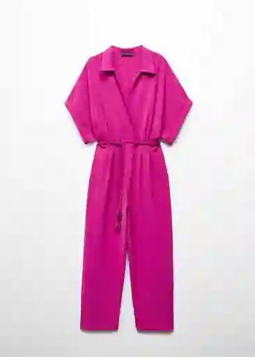 Enterizo Mono Belice Morado Talla S Mujer Mango