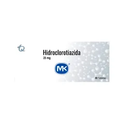 Mk Hidroclorotiazida (25 mg)