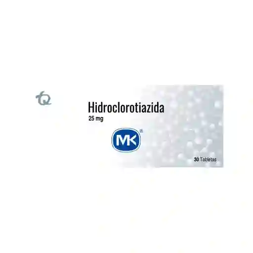 Mk Hidroclorotiazida (25 mg)