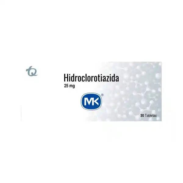 Mk Hidroclorotiazida (25 mg)