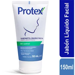Jabón Líquido Facial Protex Oil Control Tubo 150 ml