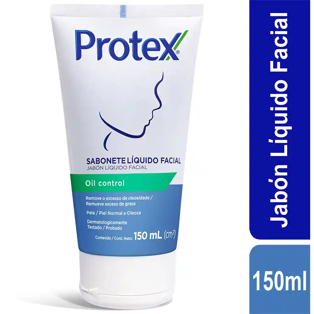 Jabón Líquido Facial Protex Oil Control 150 ml
