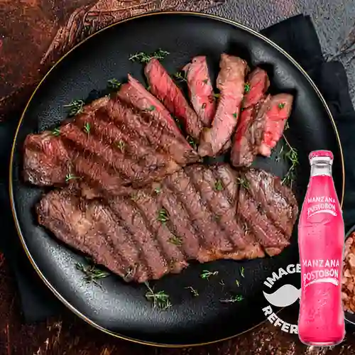 Combo Sobrebarriga + Postobón Manzana 350 ml