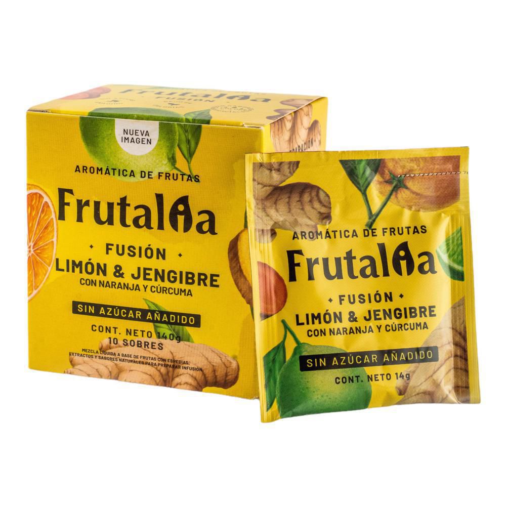 Frutalia Aromática Fusión Limón y Jengibre 140 g