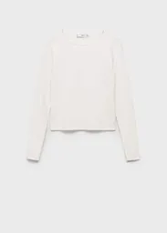 Saco Jersey Rira Crudo Talla XS Mujer Mango
