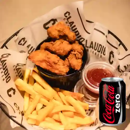 Combo Popcorn Chikken + Coca Cola Zero 235 ml