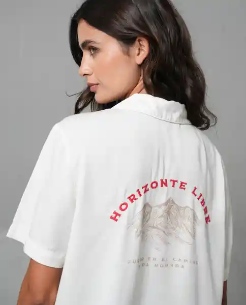 Camisa Mujer Crudo M 212 212G010_CRU110104 Rifle