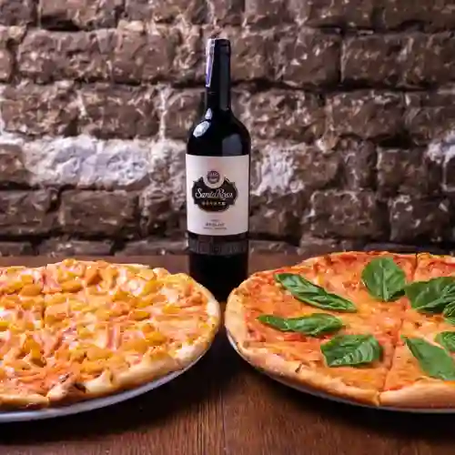Combo Especial Pizza & Vino