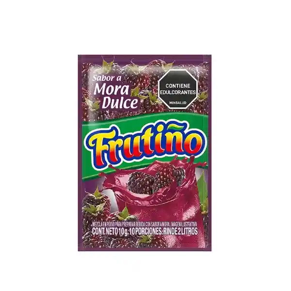 Frutiño Refresco en Polvo Mora