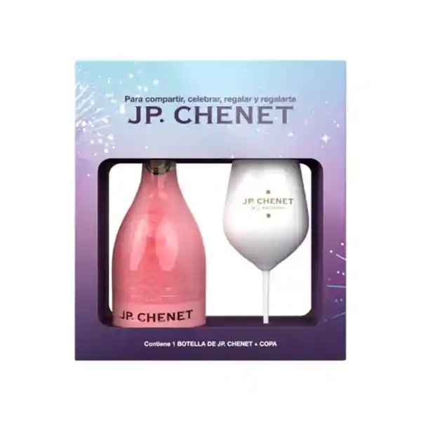 Jp Chenet Vino Espumoso Ice Rose + Copa