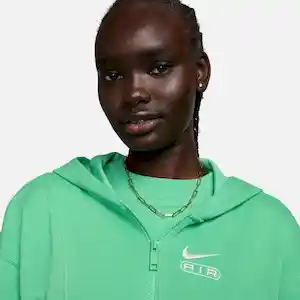 Nike Buzo Hoodie Lifestyle de Mujer Verde Talla S